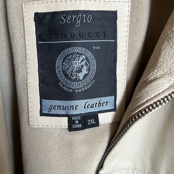 Sergio Vadducci Genuine Leather Jacket - Picture 2 of 6